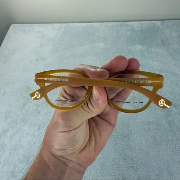 Balenciaga Paris NWT Women's Cat Eye BAL 114 V9E Eyeglasses Made in Italy - Picture 10 of 15